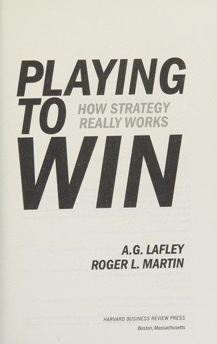 Playing to Win cover